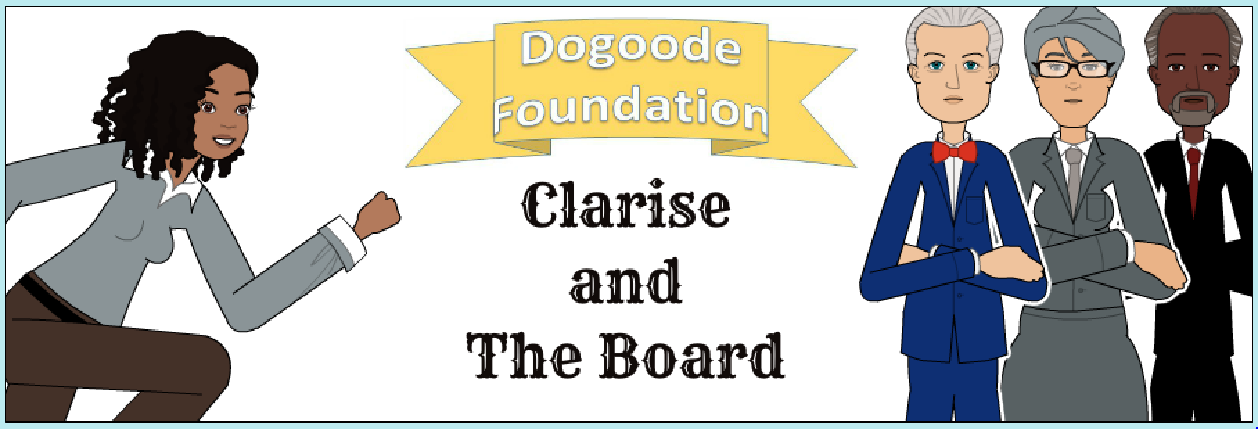 Clarise – A Charity Management Comic Strip